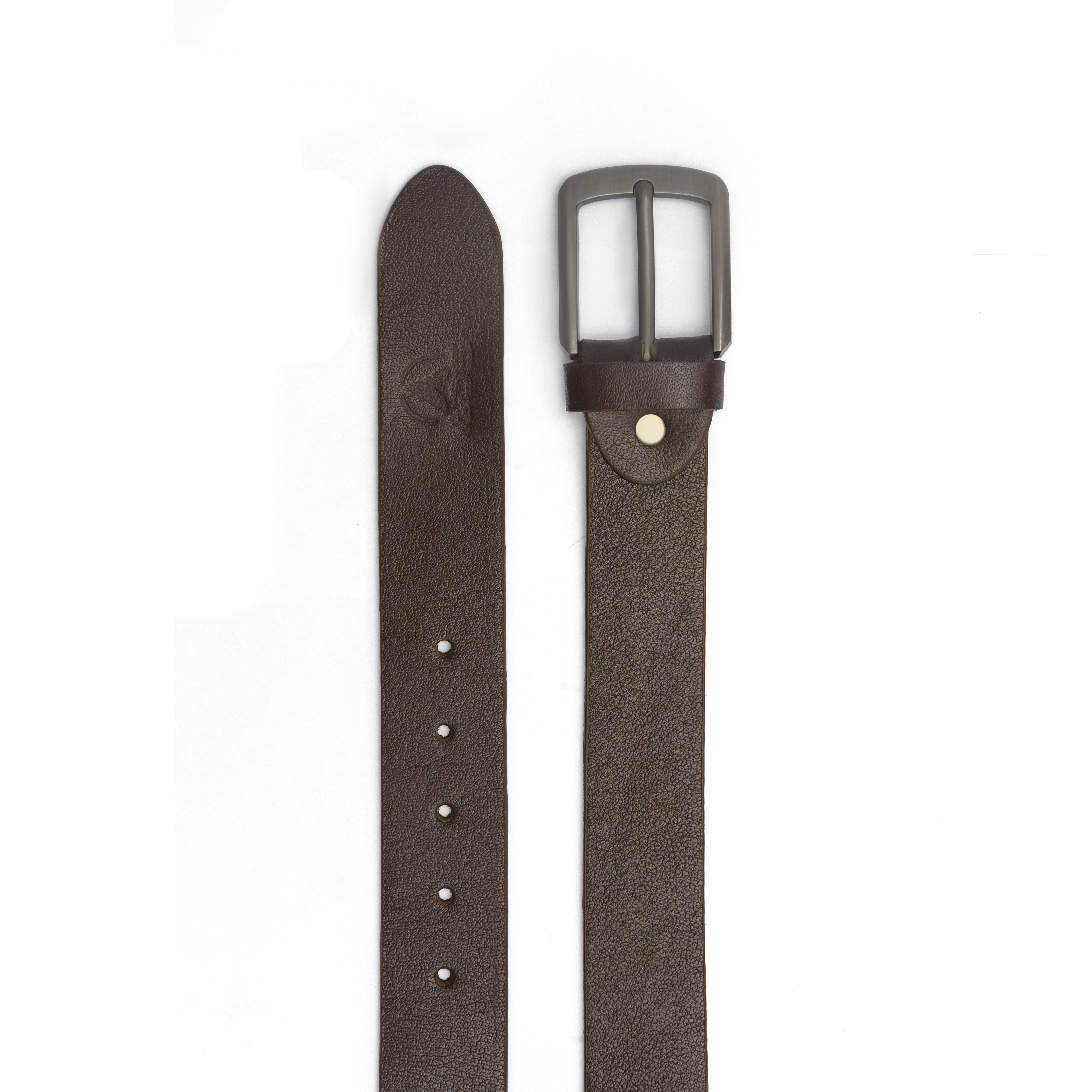 Full Grain Softy Leather Belt Brown Art #667