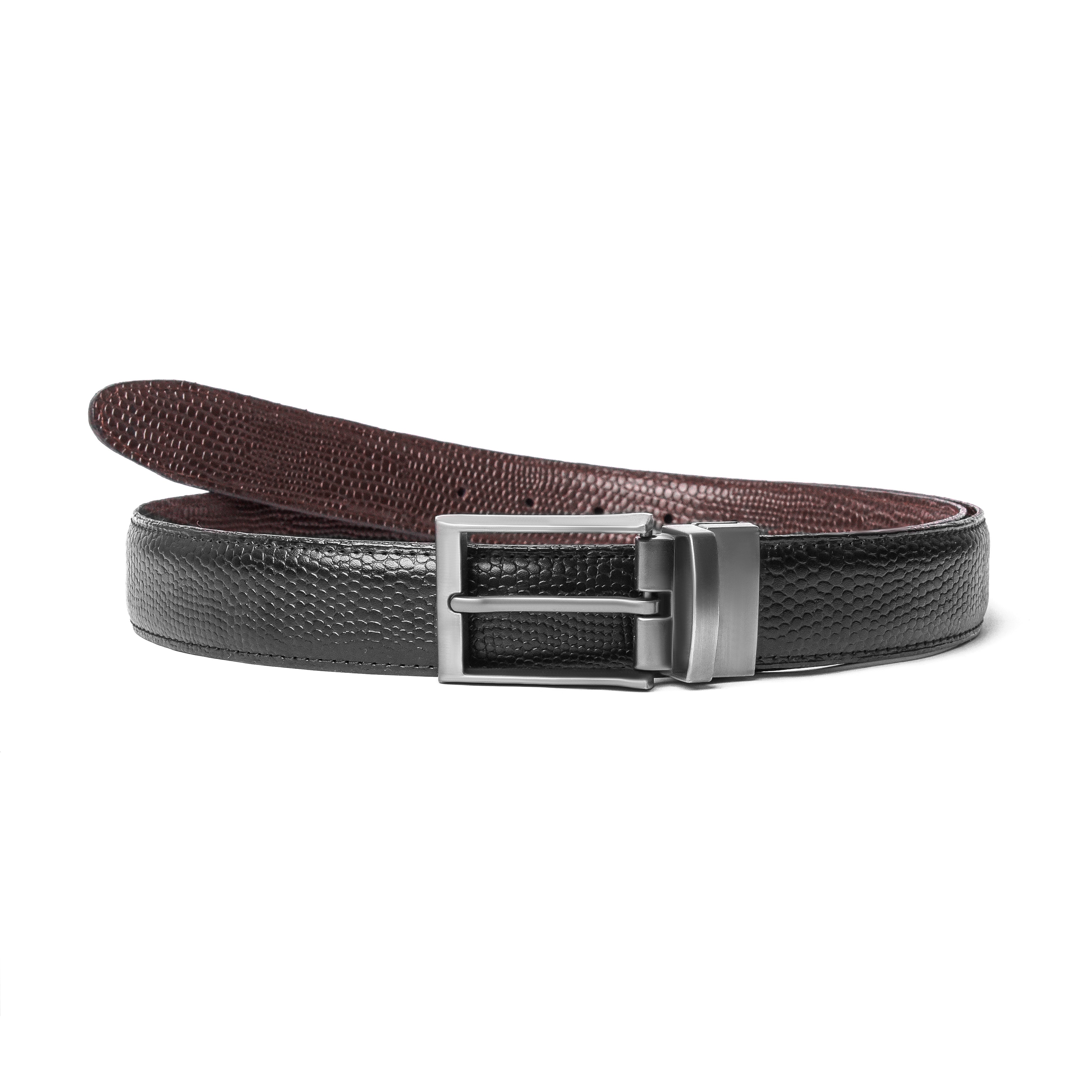 2-in-1 Reversible Belt Snake Texture Art
