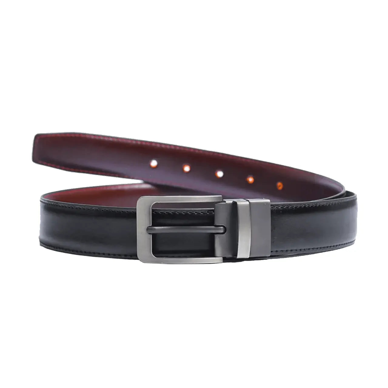 2-in-1 Pure Leather Belt Art #806