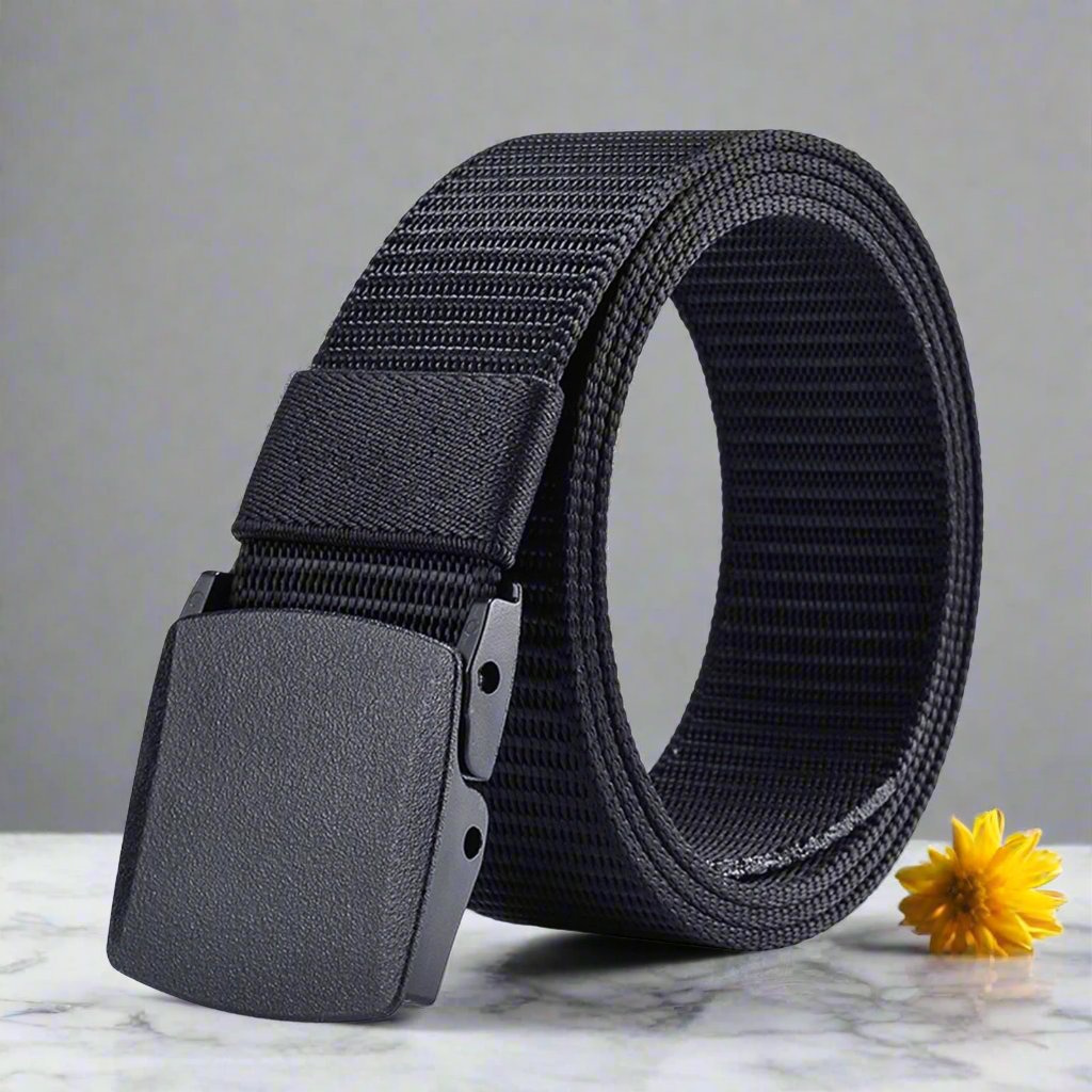 Bundle Of 3 Mens Casual Nylon Belt  Art #918