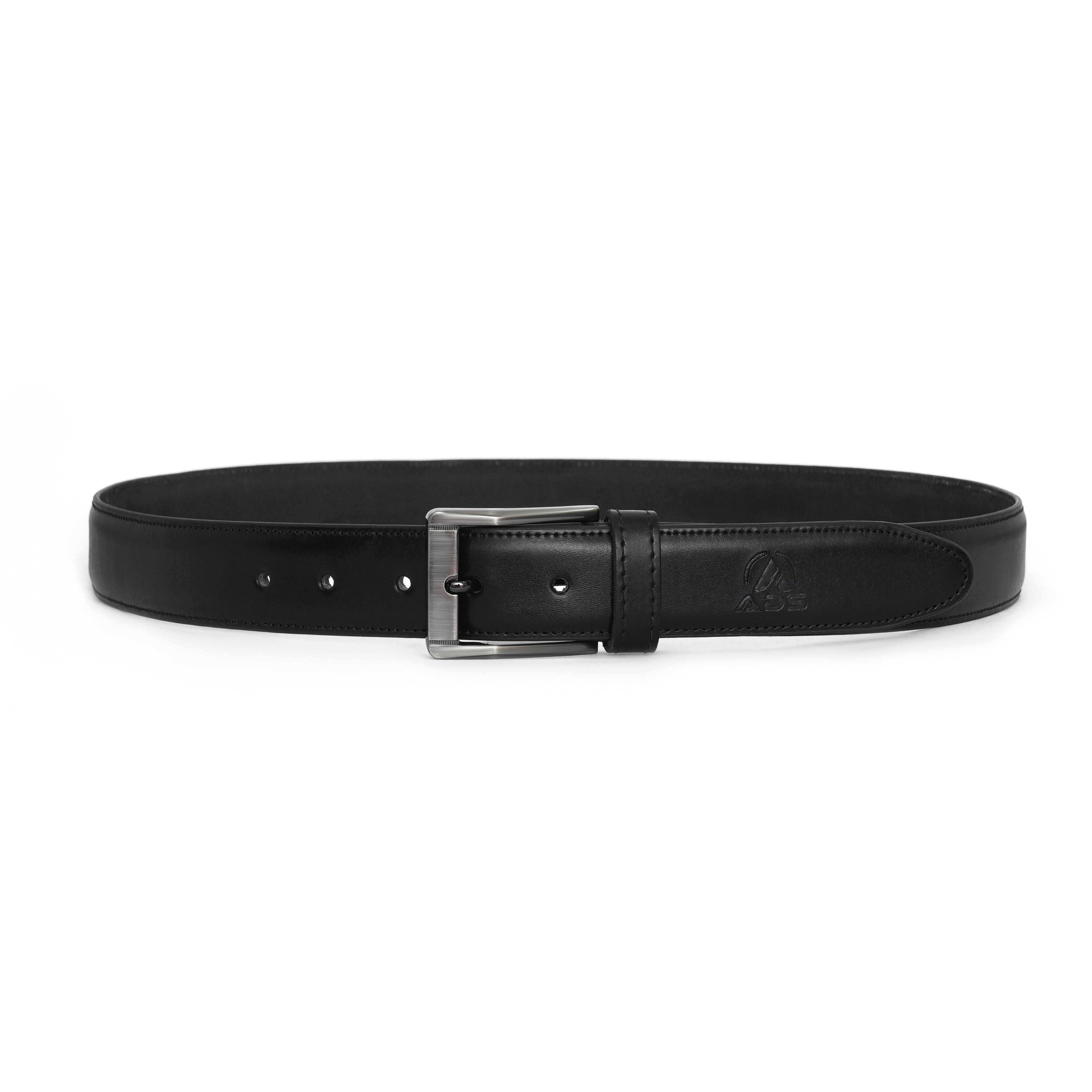 High Chrome 100% Leather Belt Black Art #590
