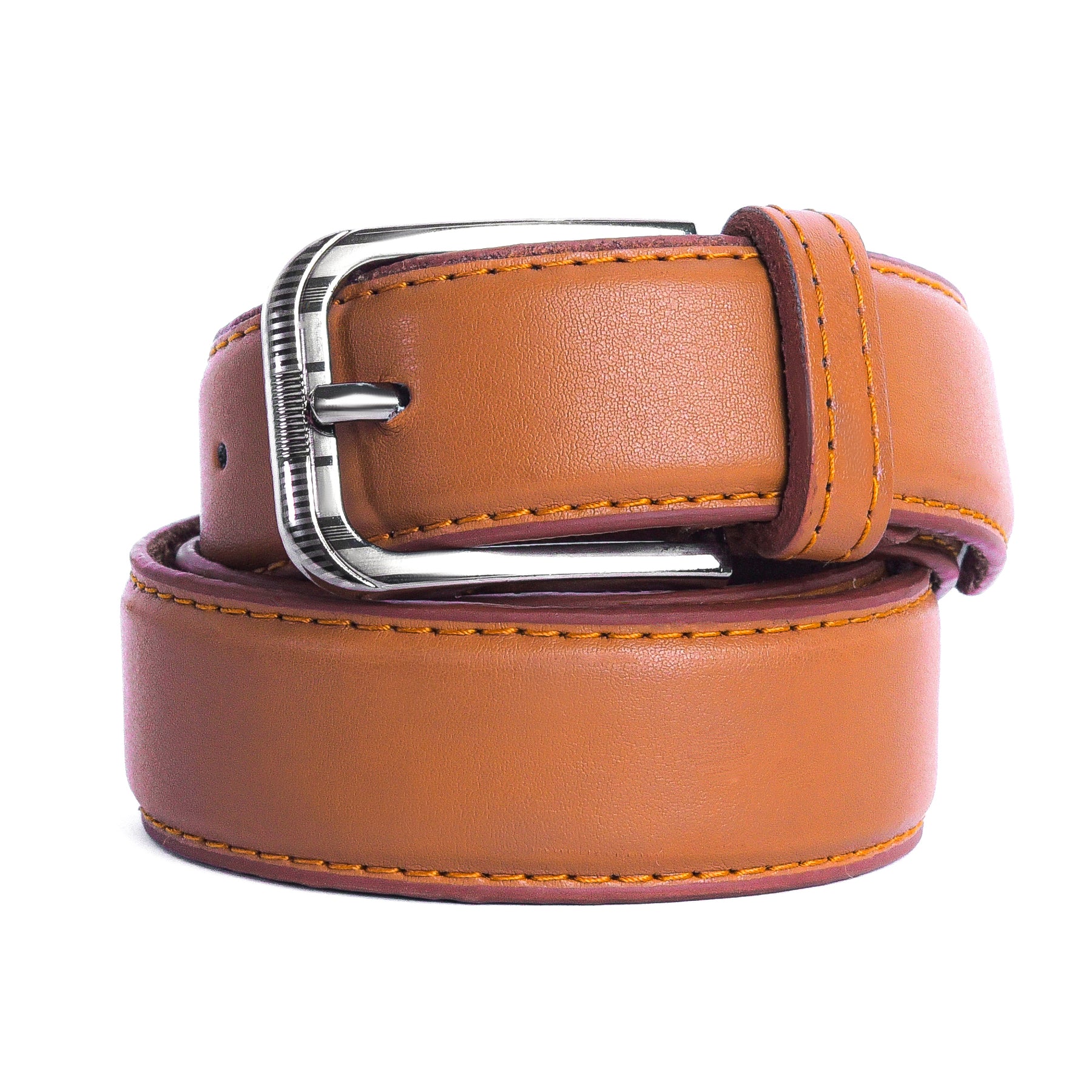 Kids Leather Belt Tan