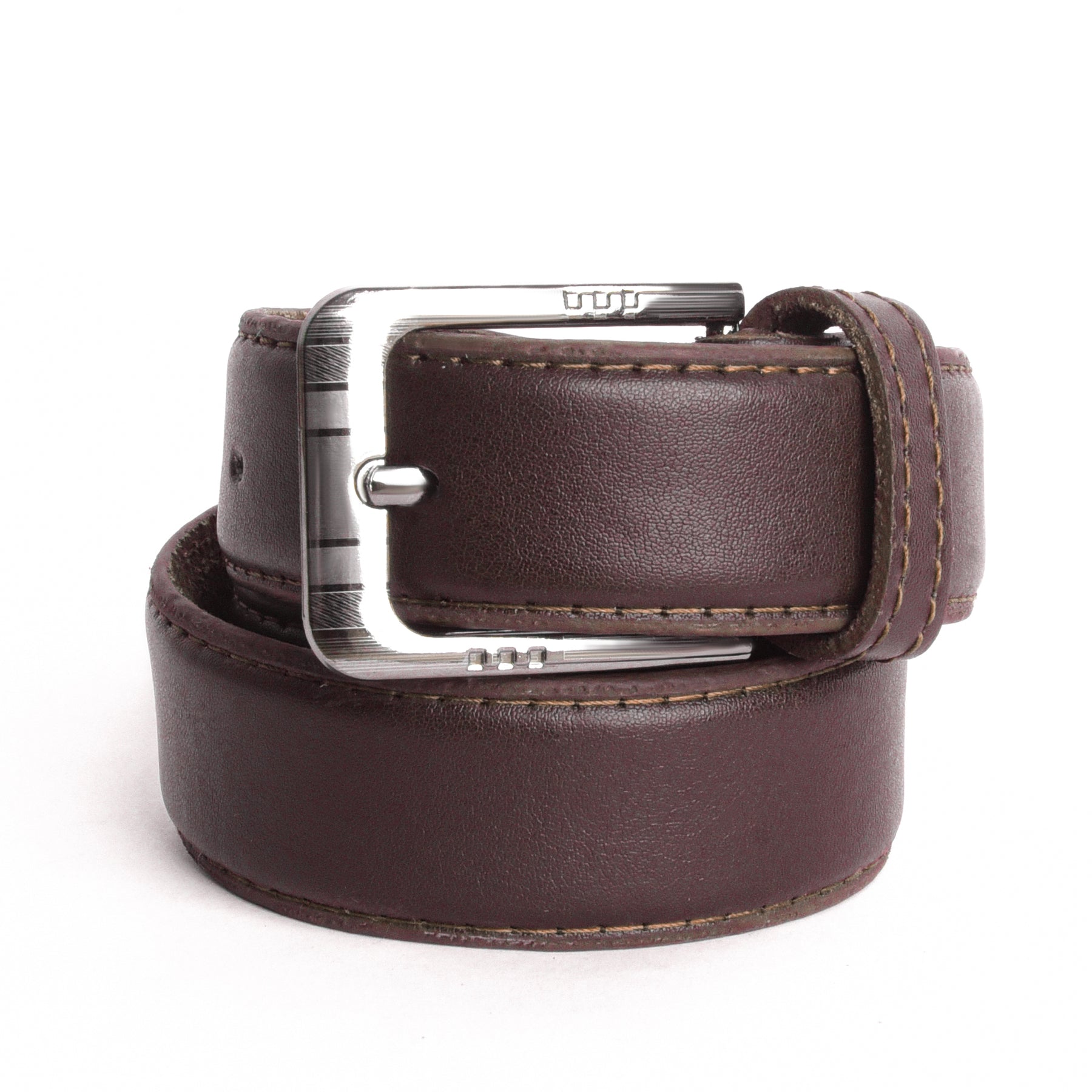 Kids Leather Belt Brown