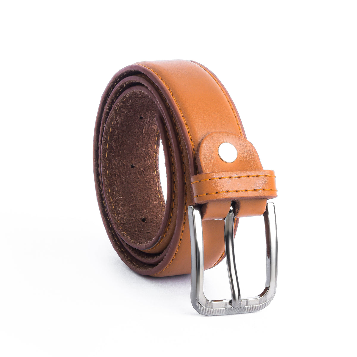 Kids Leather Belt Tan