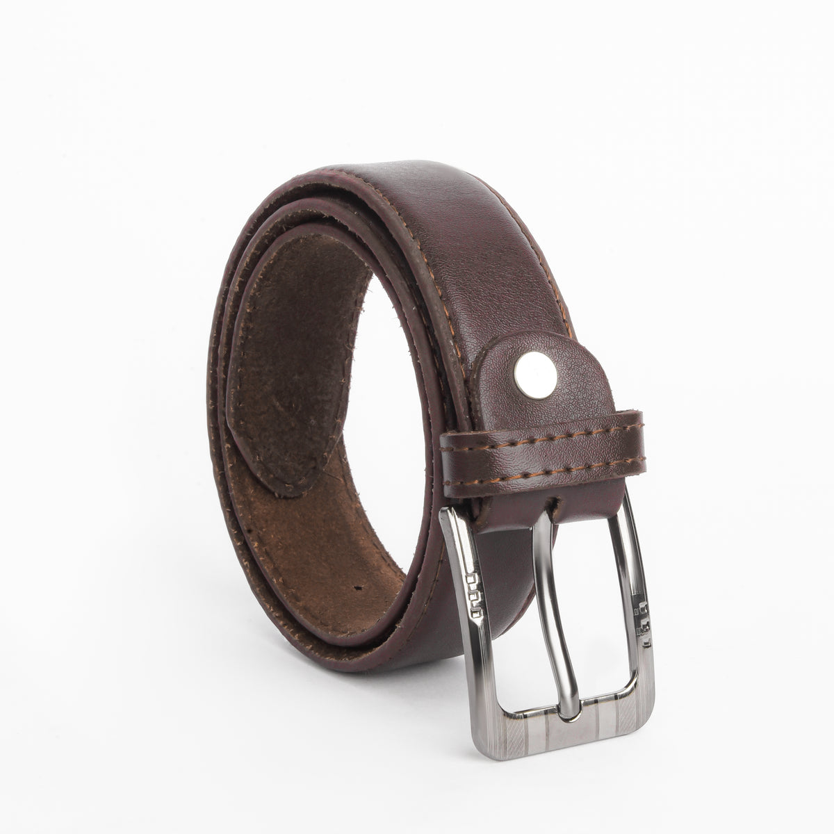 Kids Leather Belt Brown