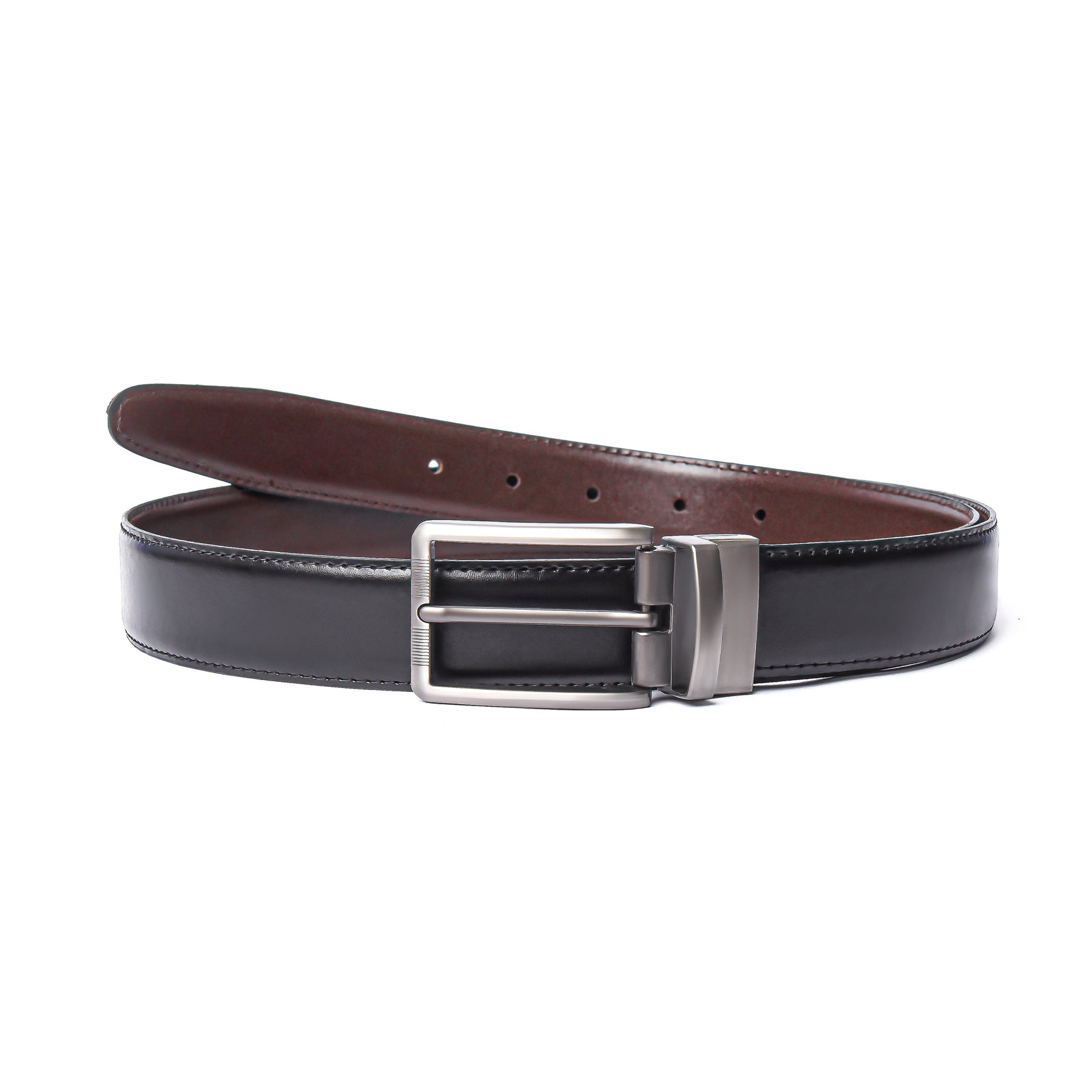 2-in-1 Pure Leather Belt Art #806