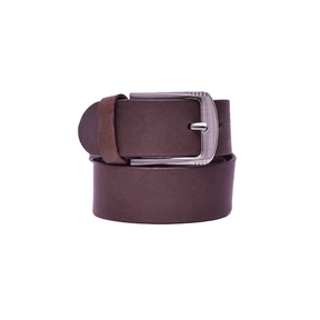 Mens Casual Leather Belt Brown Art #673