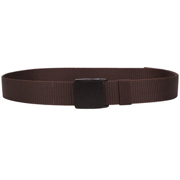 Mens Casual Nylon Belt Brown Art #918