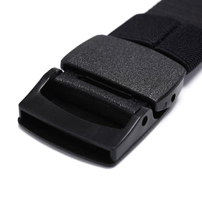 Mens Casual Nylon Belt Black Art #918